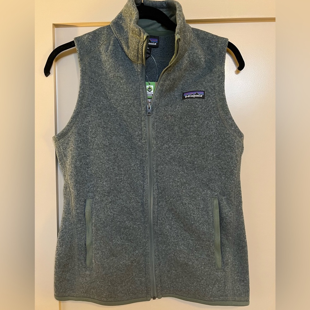 NWT XS Patagonia Better Sweater Vest in Hemlock Green
